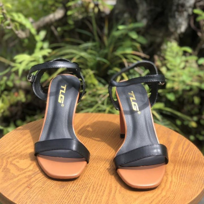 Sandal cao gót da cao cấp hot trend  trẻ trung năng động 21368