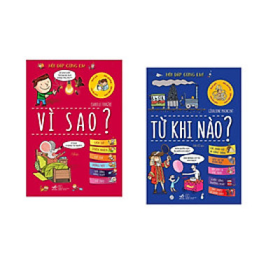 Combo 2 cuốn sách: Hỏi đáp cùng em: Từ khi nào?   +  Vì sao?