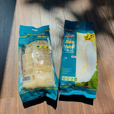 COMBO 5 Bún tươi khô Shammi 400g(bún tươi sấy khô hàng xuất khẩu không chất bảo quản, không hàn the)