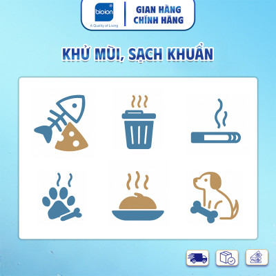 Bình Xịt Khử Mùi Sạch Khuẩn Bioion Air Purifier 250ml (Dùng cho máy xịt tự động RX900)