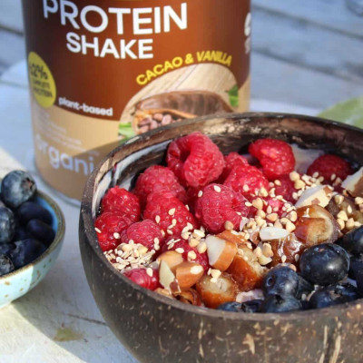 Bột Protein thực vật hữu cơ 500gr - Dragon Superfoods