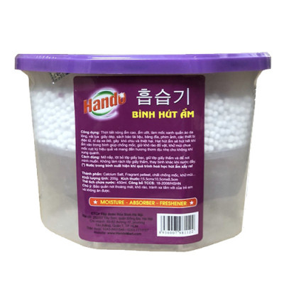 Combo 3 Hộp Hút Ẩm Khử Mùi Nấm Mốc Hương Lavender 450Ml