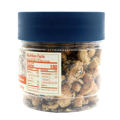 Hạt điều vị mè LAFOOCO 200g/ hũ Sesame cashews