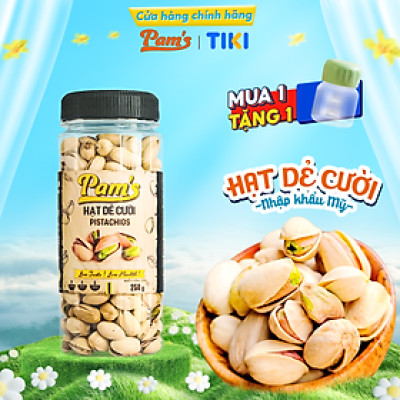 Hạt Dẻ Cười Không Tẩy Trắng Pams - Hạt Dẻ Nhập Khẩu Mỹ, Nhân Giòn Ngon, Dùng Ăn Kiêng Ăn Vặt