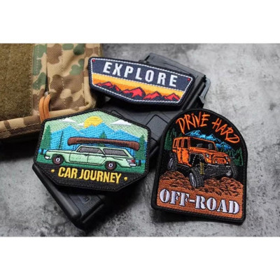 Patch_velcro dã ngoại_OFF ROAD_xe địa hình
