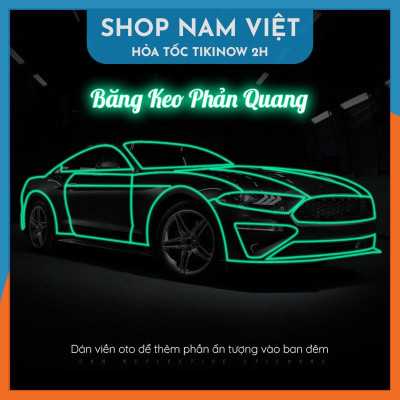 Băng Keo Phản Quang Dán Nhà Cửa, Trang Trí Oto, Xe Máy, Xe Đạp
