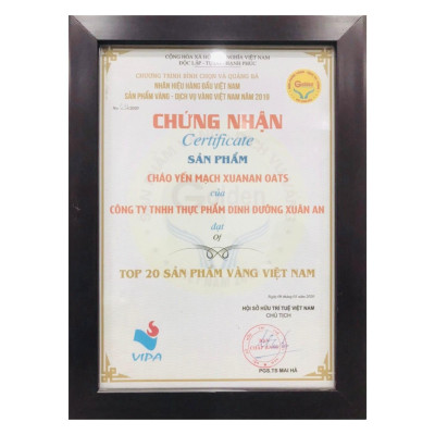 Cháo Yến Mạch Thịt Gà & Đông Trùng Hạ Thảo Xuân An Gói 40G ( Mua 6 Gói Tặng Kèm 1 Gói)