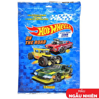 Bộ Thẻ Hình Khởi Đầu Hot Wheels - Panini (Sản Phẩm Bên Trong Là Ngẫu Nhiên)