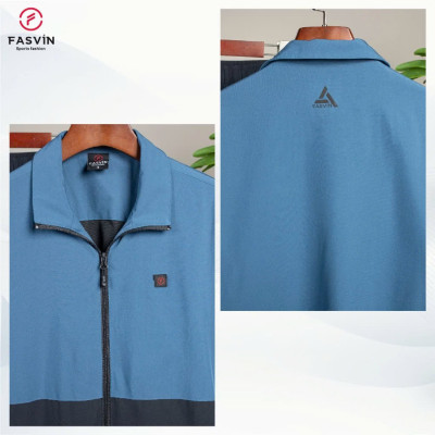 Bộ quần áo gió nam 2 lớp FASVIN BC24634.HN vải thể thao cao cấp lót vải thun hàng chính hãng