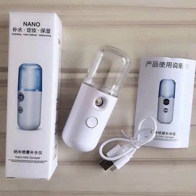 MÁy phun sương nano mini cầm tay dễ thương ( giao mẫu ngẫu nhiên) Chăm Sóc Và Làm Mát Da Mặt (BẬT: BẤM NÚT 2 LẦN)