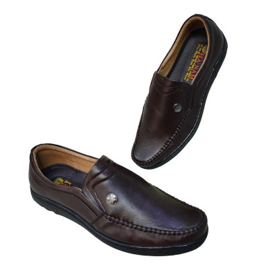 Giày Mọi Nam Da Bò Thật TiTi ĐÔ Cao Cấp GM2071d