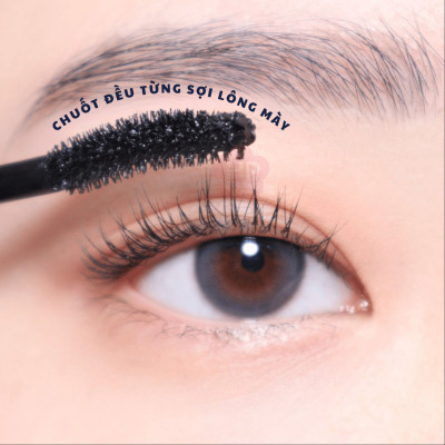 Mascara Vuốt Dài Và Cong Mi Không Lem Trôi Kissme Heroine Make (Không Vỏ Hộp)