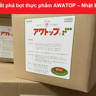 2kg Awatop Nhật Bản chất phá bọt tan bọt sữa đậu nành
