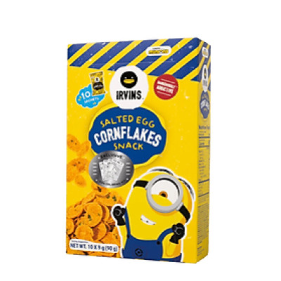 Snack ngô vị trứng muối 90g IRVINS