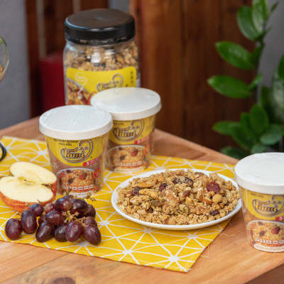 HẠT DINH DƯỠNG NGŨ CỐC GRANOLA FAMINUTS - Hũ Nhựa 280g- Ngũ Cốc Giảm Cân