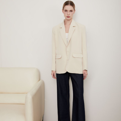 DOTTIE - Quần jeans ống đứng - Xanh đậm - Q0318