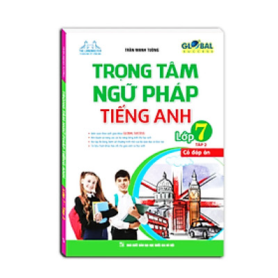 Sách - GLOBAL SUCCESS - Trọng tâm ngữ pháp tiếng Anh lớp 7 tập 2