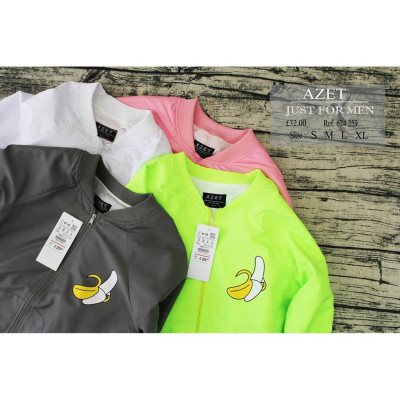 Áo Khoác Dù Azet In Hình Chuối Banana – Just for Men