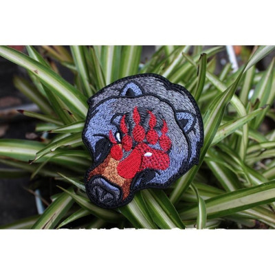 Patch_ miếng dán velcro vải gấu Seiko chiến thuật