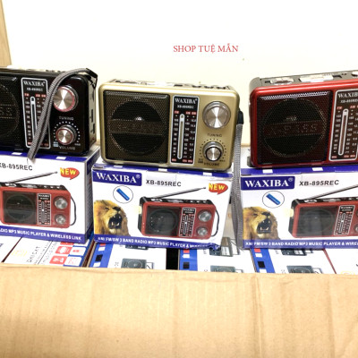 Đài Radio Waxiba XB-895 REC Hàng Chính Hãng MẪU MỚI 2022 GIÀNH CHO NGƯỜI GIÀ