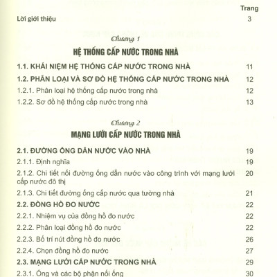 Cấp Thoát Nước Trong Tòa Nhà 