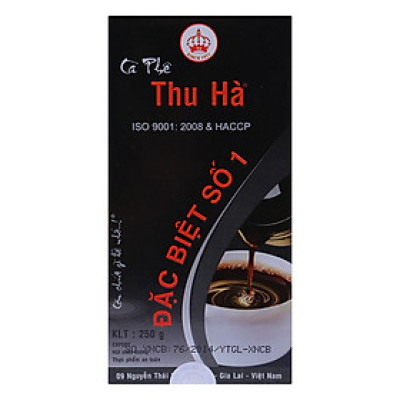 Cà Phê Bột Đặc Biệt Số 1 Thu Hà (250g / Hộp)