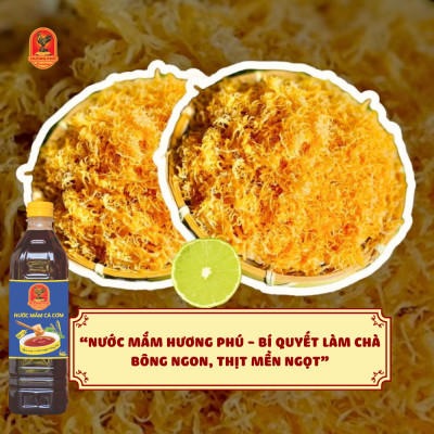 Nước mắm cá cơm Hương Phú 12 độ đạm 1000ML - Thùng 12 chai - Hàng Chính Hãng