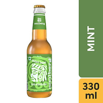 Coolberg nước trái cây vị bạc hà nước uống có ga Coolberg Mint Non Alcoholic 330ml