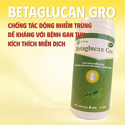 Kích thích hệ miễn dịch tôm cá BETAGLUCAN GRO