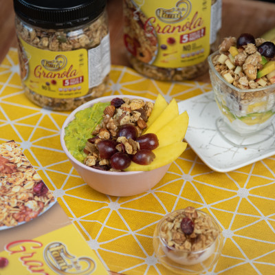 HẠT DINH DƯỠNG NGŨ CỐC GRANOLA FAMINUTS - Hũ Nhựa 280g- Ngũ Cốc Giảm Cân