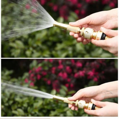  Bộ dây vòi xịt nước rửa xe, tưới cây . tăng áp 3 lần, loại 15m 206587 cút sập, + tặng đai