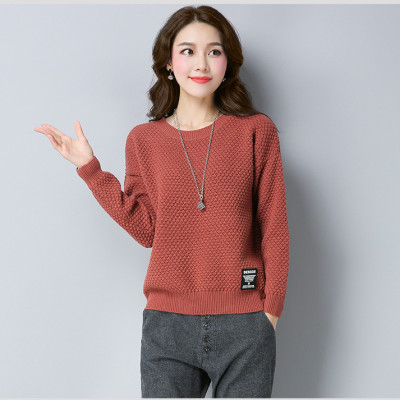 Áo len nữ dài tay cổ tròn mẫu mới siêu đẹp Haint Boutique al46