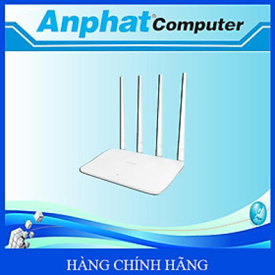 Thiết bị phát wifi không dây 4 râu chuẩn 300Mbps kích sóng repeater Wireless Router F6 Tenda hàng chính hãng
