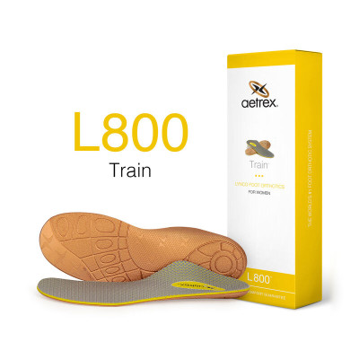 Lót giày thể thao nữ Aetrex Train Cupped/Neutral L800 - Cho chân vòm trung bình tới cao hoặc chưa xác định được kiểu vòm