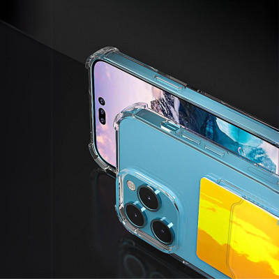 Ốp Lưng Dành Cho iPhone 15 ProMax/ iPhone 15 Pro/ iPhone 15 Plus/ iphone 15 KAI.N Clear Slot Dual Case _ Hàng chính hãng 