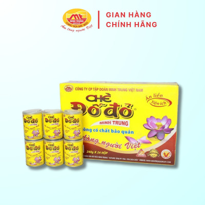 Chè đỗ đỏ Minh Trung 240g - Chè Đỗ Đỏ 24 (thùng 24 lon)