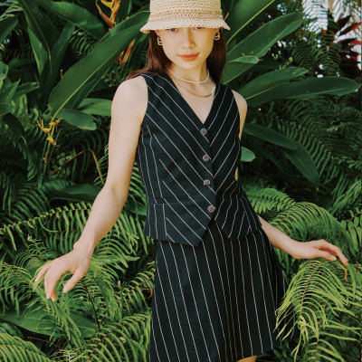 Váy Quần Mini Minh Nguyệt SKI048 thời trang thiết kế Hity