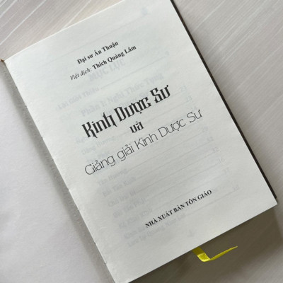 Sách - Kinh Dược Sư và Giảng Giải Kinh Dược Sư  - Hộp Đặc Biệt - Vĩnh Nghiêm Books