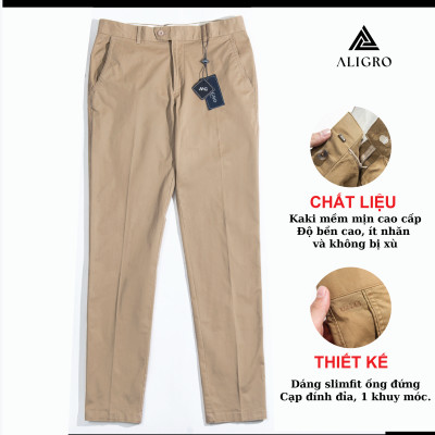 Quần kaki nam Aligro ALGK050