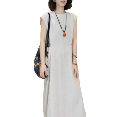 Áo sơ mi váy dáng dài, chất liệu đũi mềm mịn, form dài rộng kiểu Hàn Quốc,  áo váy nữ,  NeSa Shop AT15