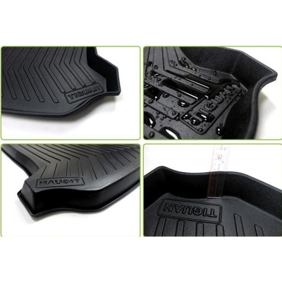 Lót cốp nhựa dẻo xe Ford Territory 2022 2023, nhựa dẻo, đàn hồi chống nước hiệu quả, không mùi cao cấp