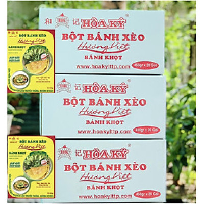 BỘT BÁNH XÈO Hương Việt ( thùng 20gói)