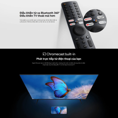 Smart Tivi Xiaomi TV A43" FUD 2025 - 43 Inch - Hàng Chính Hãng, Bảo Hành 24 Tháng
