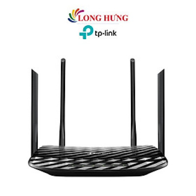 Thiết bị định tuyến mạng không dây TP-Link Router Wifi 5 Full Gigabit MU-MIMO AC1200 Archer C6 - Hàng chính hãng