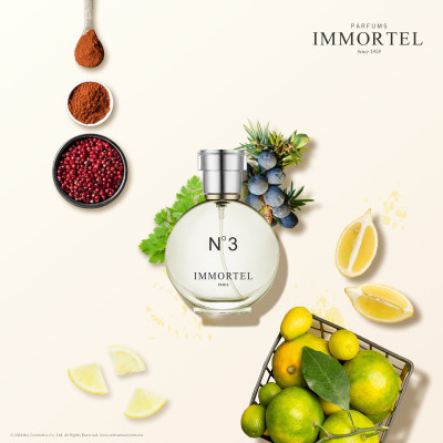 Nước Hoa Nam IMMORTEL N°3 - Eau de Parfum 60mL Nhập Khẩu Chính Hãng Pháp