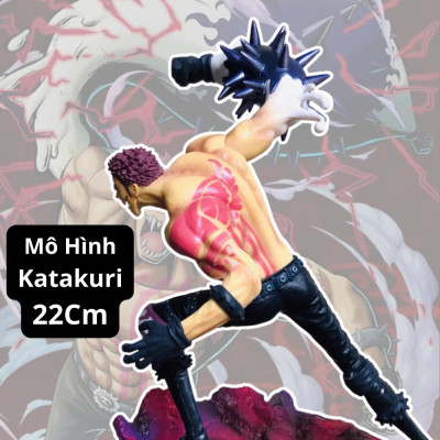 Mô Hình Katakuri Tư Thế Chiến Đấu 22cm Mô hình One Piece Cao Cấp, Figure Mô Hình Anmie One Piece Luffy Vua Hải Tặc