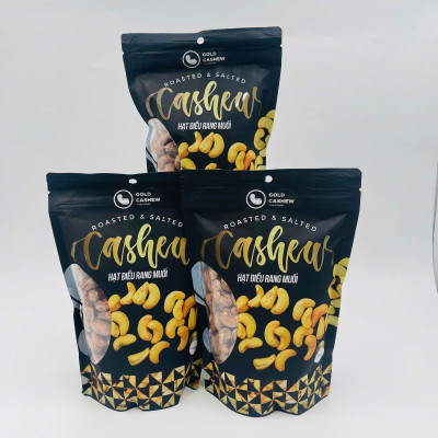 Hạt Điều Vỏ Lụa Rang Muối 500gr