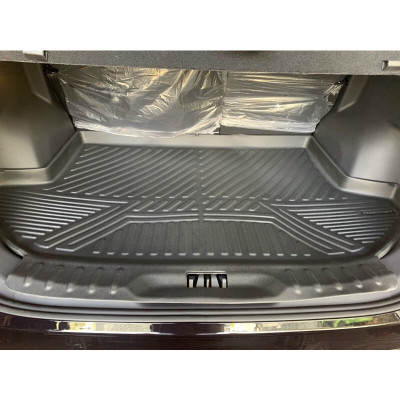 Lót cốp nhựa dẻo xe Ford Territory 2022 2023, nhựa dẻo, đàn hồi chống nước hiệu quả, không mùi cao cấp