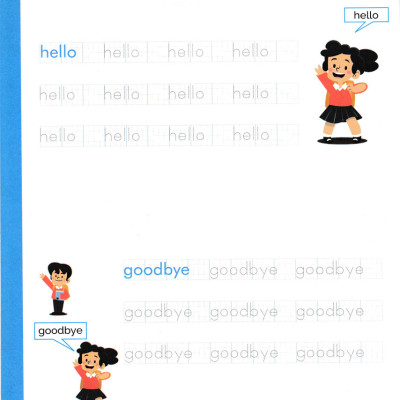 Luyện Viết Và Học Từ Vựng Tiếng Anh Lớp 1 - Notebook _ABB