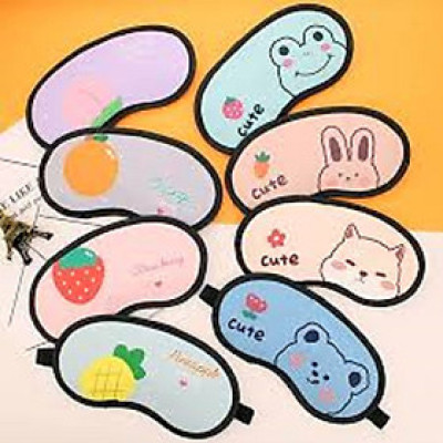 Kính Ngủ Hàn Quốc Có Túi GEL Làm Mát Mắt - Miếng Bịt Mắt Che Mắt Khi Ngủ ( phát màu ngẫu nhiên )